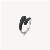 Anillo Brosway Mujer FANCY MYSTERY BLACK in Plata Zirconia FMB124C - FMB124B